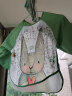 蓓兜(beedoll)儿童罩衣围兜防水防脏婴儿护衣饭兜宝宝画画围裙 小兔+小猪 实拍图