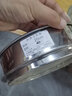 超细304不锈钢筛网中药豆浆面粉筛40目60目80目100目手持分样筛子 直径20cm 高度6cm 40目 实拍图