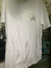 JEANSWEST LIFE真维斯白色t恤男士纯棉夏季宽松休闲短袖情侣潮牌男女款半袖体恤 实拍图
