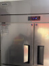 澳柯玛（AUCMA）四门商用冰箱 商用大容量商用冰柜立式冷藏冷冻双温饭店食堂酒店四开门冰柜商用厨房冰箱 全铜工程款 双温900L VCF-937XG 1 实拍图