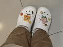 卡骆驰（CROCS）洞洞鞋经典贝雅男鞋女鞋夏季新款男士软底凉鞋拖鞋沙滩鞋10126 10126-100/白色（建议拍小一码） 41-42 (260mm) M8W10 实拍图