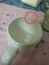 瓷秀源（cixiuyuan） 水杯陶瓷杯创意情侣杯子马克杯带盖带勺陶瓷骨瓷咖啡杯 胖杯情侣女孩 实拍图