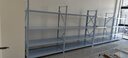 皇球货架仓储轻型金属层架家用仓库储物架置物架 白150*60*200四层主 实拍图