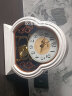 康巴丝（Compas）座钟古典欧式座钟复古客厅装饰台钟卧室床头石英钟 3096白纹 实拍图