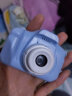 YZZCAM 儿童数码照相机可拍照可打印迷你单反旅游便携益智玩具学生日礼物 蓝色【1200万像素】 官方标配 实拍图