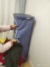 志高（CHIGO）【10W+购买】烘干机家用 干衣机小型烘衣机可折叠衣柜婴儿衣物大容量大功率布罩风干机小型烘干机 【旅行便携款】深蓝折叠（带毛巾架） 实拍图
