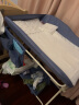 babycare尿布台多功能可折叠新生儿护理台按摩可移动婴儿床奥里安蓝 实拍图