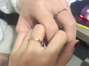 丹尼尔惠灵顿（DanielWellington）DW戒指男女对戒 时尚饰品素圈情侣戒指 表白生日礼物送女友 尺寸60 DW00400021 实拍图