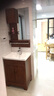 毓扬 实木落地浴室柜组合橡木卫浴柜新中式洗脸盆洗手池卫生间台盆柜 60公分 实拍图