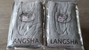 浪莎（LangSha）男士背心纯棉中青年男休闲沙滩背心工字型修身运动汗衫单件 灰色单件男背心 3XL (185) 170-200斤建议 实拍图