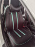 乔帮主起亚k3座套全包围四季专车专用汽车整套坐垫春季定制座垫座椅套 黑绿【升级原厂座椅纹路定制+无异味环保】 豪华款【带2个头枕+2个腰靠】 实拍图