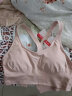 暴走的萝莉跑步瑜伽健身服美背防震文胸 LLWX02948 砂粉色 XL 实拍图