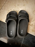 海澜之家（HLA）男鞋时尚透气户外休闲凉拖鞋舒适增高HAALXM2EBK143 灰色41 实拍图