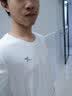 特步（XTEP）男装短袖休闲t恤夏季冰丝感宽松速干男士上衣跑步健身服运动短袖 白【圆领】-速干 S （165/88A）【现货速发】 实拍图