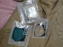 芙罗塔内裤女性感蕾丝边女士冰丝内裤迷人绸缎质感低腰女式内裤透明诱惑 [3条装]雀绿+白色+黑色 M 建议80-120斤穿 实拍图