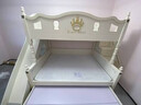 鸿度 儿童床男孩女孩美式高低床上下铺上下床双层床子母床公主床两层 高低床 下铺1.5*1.9上铺1.2*1.9米 实拍图