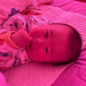 婧麒（JOYNCLEON）婴儿连体衣春秋宝宝纯棉打底哈衣新生儿衣服四季款爬服装 彩虹 80cm 实拍图