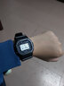 正港三丽鸥联名学生手表女孩涂鸦卡通运动夜光防水初高中生儿童电子表 8611凯蒂猫涂鸦款-黑色 实拍图