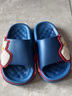 圣闲奥特曼夏季儿童拖鞋防滑厚底男童室内女童大中小童小孩凉拖鞋宝宝 深蓝 30 /31适合4-5周岁适合脚长17CM 实拍图