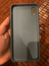 新爵 苹果x手机壳磨砂玻璃iphone xs max xr抗指纹镜头全包硅胶防摔超薄轻薄直角边 苹果xsmax【海军蓝】磨砂玻璃 实拍图
