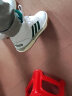 adidas ENTRAP休闲中帮板鞋少年感复古篮球鞋男子阿迪达斯官方 白/绿 42(260mm) 实拍图