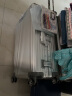世界地理德国全铝镁合金行李箱金属男女铝框拉杆箱密码锁登机旅行箱万向轮 铝镁合金氧化款-奢华银 29英寸-出国搬家/大容量 实拍图