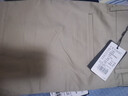 千纸鹤男装直筒裤子男夏季新款青年时尚透气通勤商务休闲裤薄款 03A卡其 33 实拍图