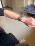 罗宾尼（LOBINNI）手表男全自动机械表男士手表背透商务休闲防水皮带学生腕表16003 [旗舰版] 红金黑面棕皮-礼盒包装 实拍图