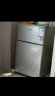 志高（CHIGO）【送货上门】 小冰箱迷你双门 小型电冰箱 家用小冰箱宿舍冷冻冷藏冷冻节能特价 35P118双门【两天一度电】银色 实拍图