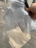 AK ARMY纯棉重磅短袖t恤男夏季款男士休闲百搭圆领复古体恤纯色打底衫 米白色 L 实拍图