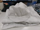 FGHGF静电衣无尘衣连体服大褂静电服无金属静电服防尘工装发岩棉防护衣 白色静电大褂（+工帽） XXXL 实拍图