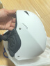 迈卡龙滑雪头盔雪镜一体单板滑雪防撞男女成人保暖透气滑雪护具滑雪装备 JNA套装款【K10白+X30磁吸雪镜】冰川银 XL码-适合男生（头围58-62cm） 实拍图