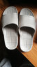 惠夫人拖鞋 男夏天室内浴室防滑洗澡eva软底塑料居家居家用情侣凉拖鞋 时尚升级 灰色 44-45 （适合43-44码穿） 实拍图
