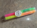 无印良品 MUJI 水性六角双头记号笔2色套装 8S63002 学生文具 2支装/荧光4色 实拍图
