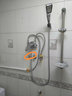墨林卡明装淋浴花洒冷热水龙头浴室沐浴电热水器挂墙式混水阀开关套装 A:进水口朝上龙头配增压花洒套装 实拍图