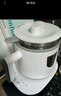 友家铺子（Biooner）煮茶器养生壶喷淋式煮茶壶玻璃烧水壶电热水壶蒸茶壶 蒸茶器 泡花茶壶 白色智能款（方形把手） 0.8L 实拍图