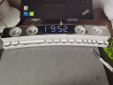 索爱（soaiy）音响电脑蓝牙音箱台式桌面电竞带麦克风氛围低音炮外置摆件科技感高音质男生生日礼物 SH39电竞白 晒单实拍图