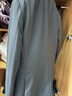威可多（VICUTU）男士潮流【小蓝西】西服羊毛春夏易打理正装结婚礼服外套 西服180B或西裤93 黑色西服 实拍图