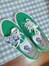 VANS范斯官方 Authentic 44 DX薄荷曼波绿彩虹小爱心帆布鞋 绿色 37 实拍图