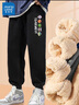 真维斯童装男童裤子加绒2025新款儿童运动裤加厚羊羔绒秋冬男孩保暖长裤 实拍图