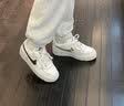 耐克NIKE板鞋女空军一号气垫AF1 SHADOW运动鞋DR7883-101帆白36.5 实拍图