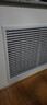 九锤暖气片罩百叶窗铝合金 地暖分水器遮挡罩家用出风口装饰百叶格栅 加厚白色洞口600*1200 实拍图