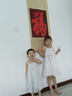 巴拉巴拉女童连衣裙2024夏季儿童裙子雪纺吊带蛋糕裙宝宝童装208224111015 实拍图