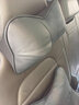拓比应汽车头枕真皮头枕护颈枕车用头枕腰靠套装记忆棉腰枕车内装饰用品 腰靠（靠垫）【米白色】1个 实拍图