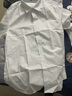 啄木鸟白衬衫男士长袖新款春秋职业上班免烫衬衣服黑色通勤休闲商务正装 10756/CS8066白色+白色 2XL 实拍图