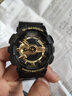 卡西欧（CASIO）运动手表G-SHOCK/BABY-G时尚防水潮流卡西欧情侣表 GA-110GB-1A+130-7A2琴瑟之好 实拍图