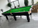 健英 JIANYING台球桌家用黑8美式标准桌球台室内中式八球桌球案JY206 9尺 红腿+集球器 实拍图
