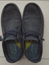 斯凯奇（Skechers）男鞋夏季商务休闲鞋季百搭时尚帆布鞋舒适复古一脚蹬66387 蓝色/BLU 41 实拍图