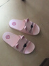 惠夫人亲子拖鞋女夏季一家三口浴室防滑室内情侣儿童洗澡漏水凉拖鞋男士 小猫咪 粉色 儿童34-35码（内长约230cm) 实拍图
