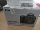 佳能（Canon） EOS 200D二代 200d2代单反相机入门单反vlog迷你单反数码照相机 200DII18-55黑色套机+定制皮套套装 官方标配【无必备配件摄影大礼包~推荐购买套餐】 实拍图